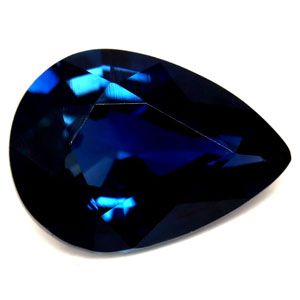 SAPPHIRE FACETED 0.87ct BLUE Intense Blue EC MADAGASCAR NONE