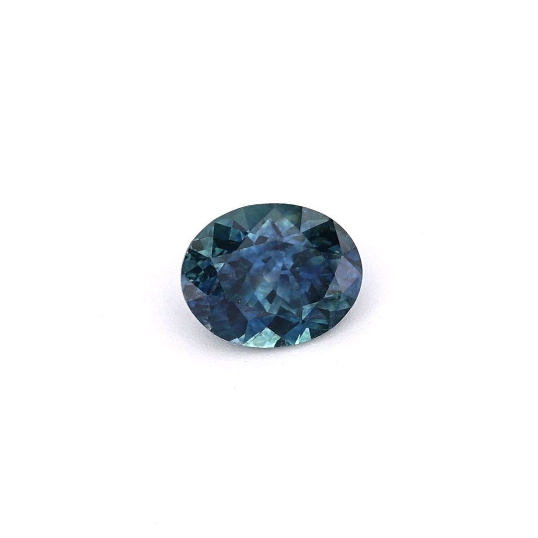 SAPPHIRE FACETED 0.91ct GREEN GREEN EC UNITEDSTATES HEATED