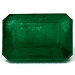 Szmaragd 5,52 ct, zielony, szlif szmaragdowy