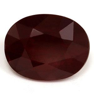 RUBY FACETED 2.21ct RED Deep Red SI REST_OF_AFRICA HEATED