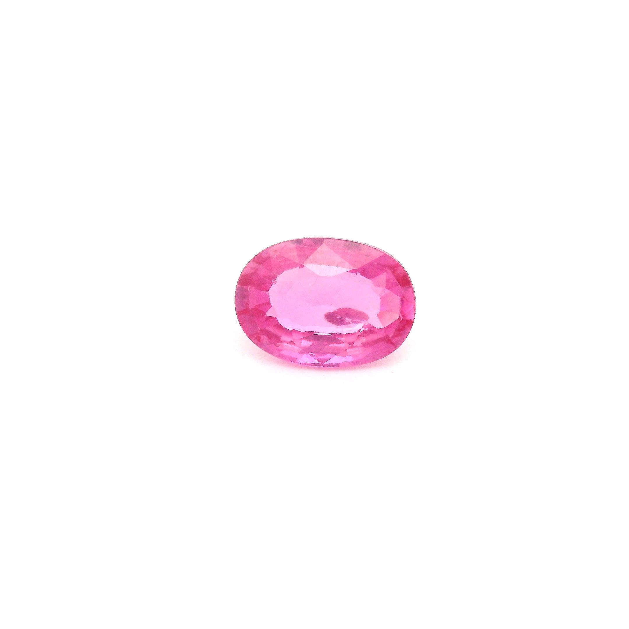 RUBY FACETED 0.88ct RED Medium Intense SI MOZAMBIQUE HEATED