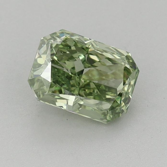 0.77 CT Fancy Vivid Green RADIANT