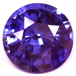 Szafir 1,84 ct, niebieski, szlif okrągły