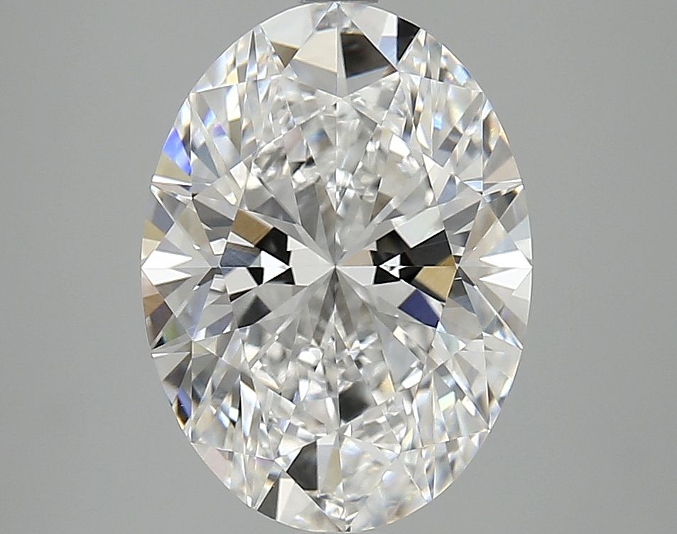 4.10 ct. oval Lab Grown Diamond front image