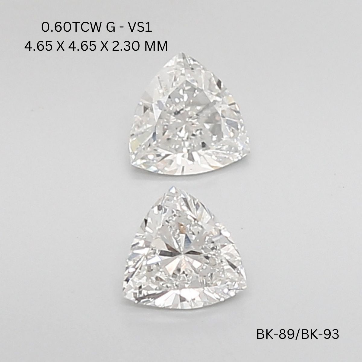 Prírodný diamant trillion,...