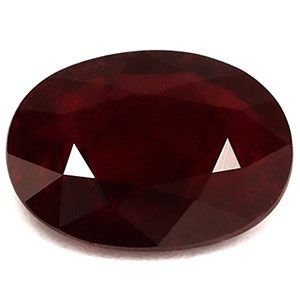 RUBY FACETED 1.26ct RED Pigeon Blood Red SI REST_OF_AFRICA HEATED
