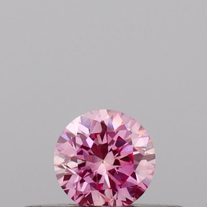 0.17 CT Fancy Vivid Pink ROUND
