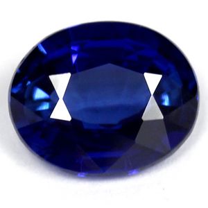 Szafir 1,59 ct, niebieski, szlif owalny