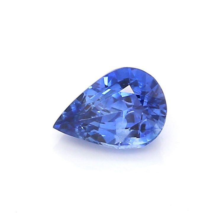 SAPPHIRE FACETED 0.93ct BLUE BLUE EC SRILANKA HEATED