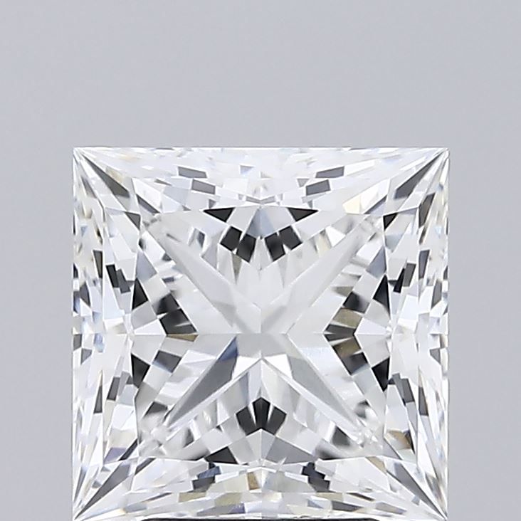 4.07 carat f VVS1 EX Cut GIA princess diamond