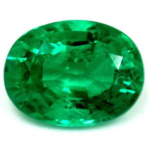 Szmaragd 1,31 ct, zielony, szlif owalny