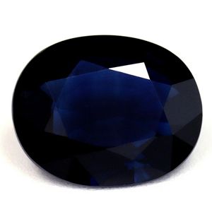 Szafir 2,68 ct, niebieski, szlif owalny