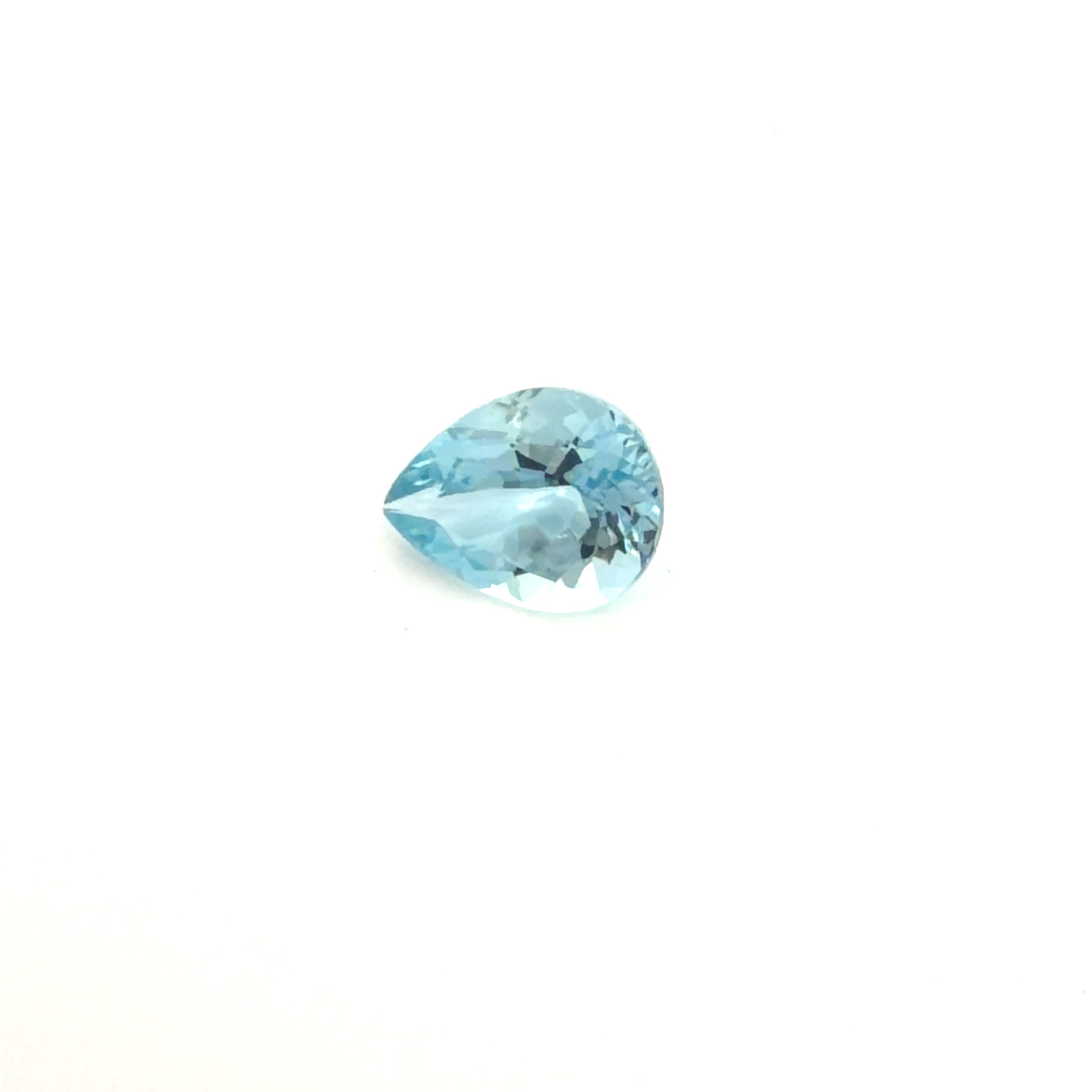 1.4 ct Pear aquamarine