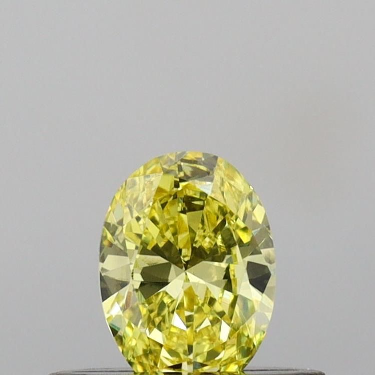 0.3 CT Fancy Intense Yellow OVAL
