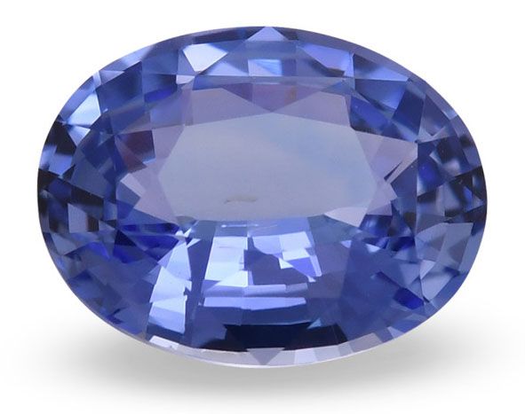 Szafir 1,72 ct, niebieski, szlif owalny