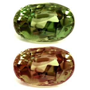 ALEXANDRITE FACETED 0.86ct GREEN Green to Purple EC REST_OF_AFRICA NONE