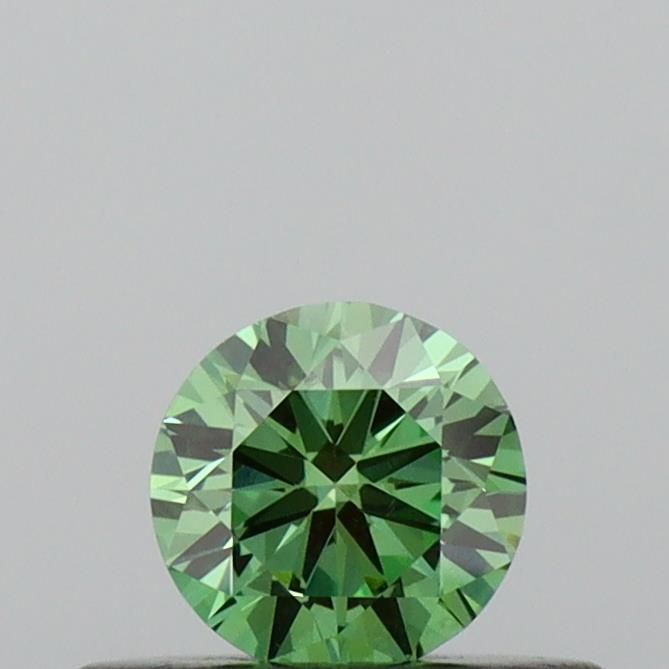 0.26 CT Fancy Vivid Green ROUND