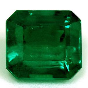 Szmaragd 1,16 ct, zielony, szlif szmaragdowy