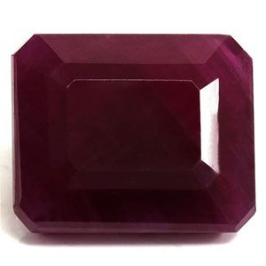 RUBY FACETED 8.57ct RED Purplish Red SI REST_OF_AFRICA NONE