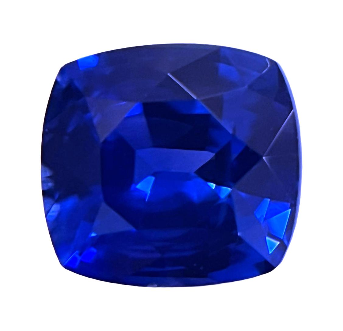 4.55 ct Cushion Sapphire