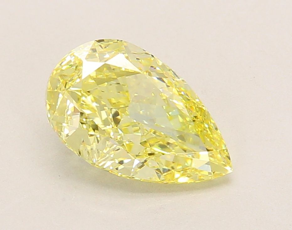 GOCCIA 2.05ct FANCY INTENSO GIALLO VVS2  EX EX NULLA