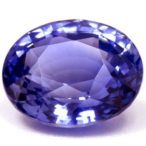 Szafir 3,75 ct, niebieski, szlif owalny