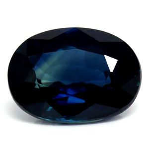 Szafir 1,13 ct, niebieski, szlif owalny