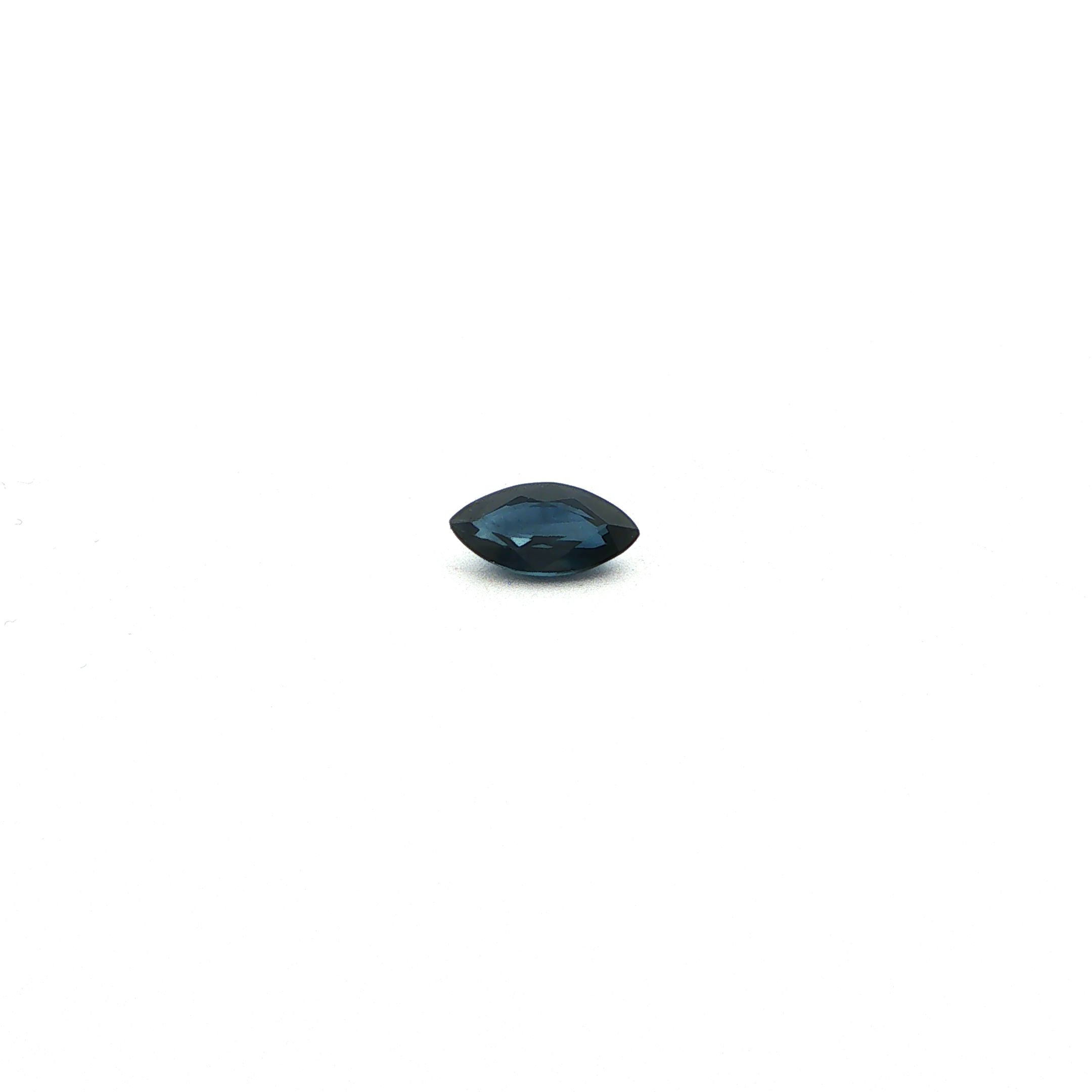 1 ct Marquise sapphire