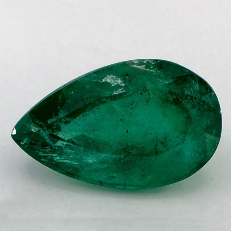 Szmaragd 5,17 ct, zielony, szlif gruszka