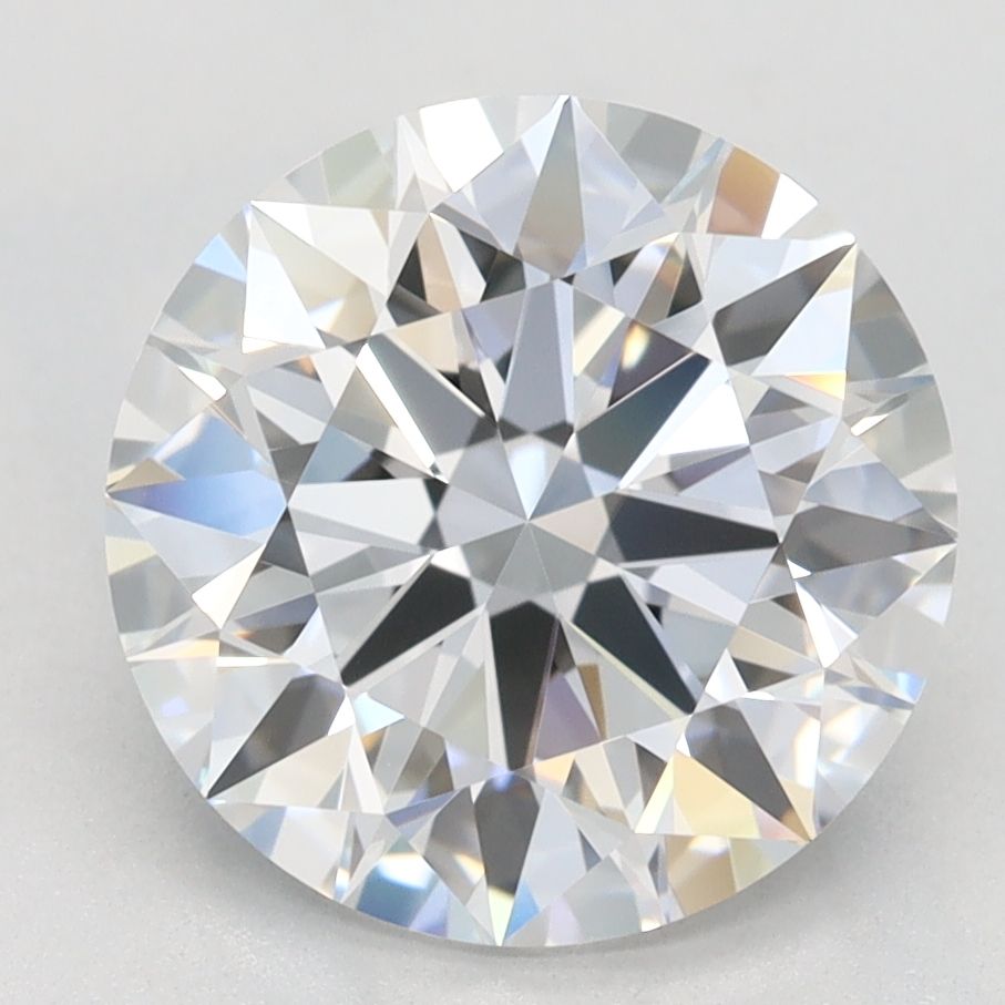 Diamant Rond 2.91 ct - Couleur D - Pureté VVS1