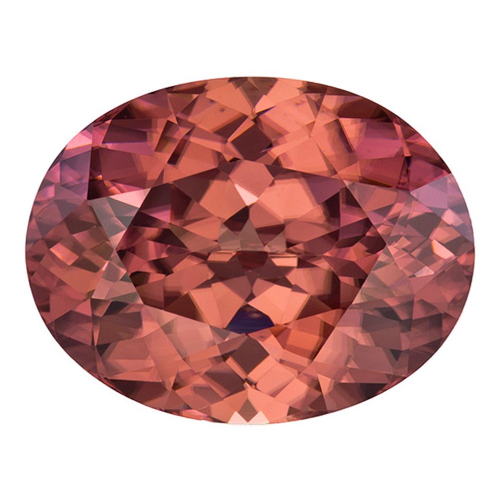 ZIRCON FACETED 11.29ct BROWN EC TANZANIA HEATED
