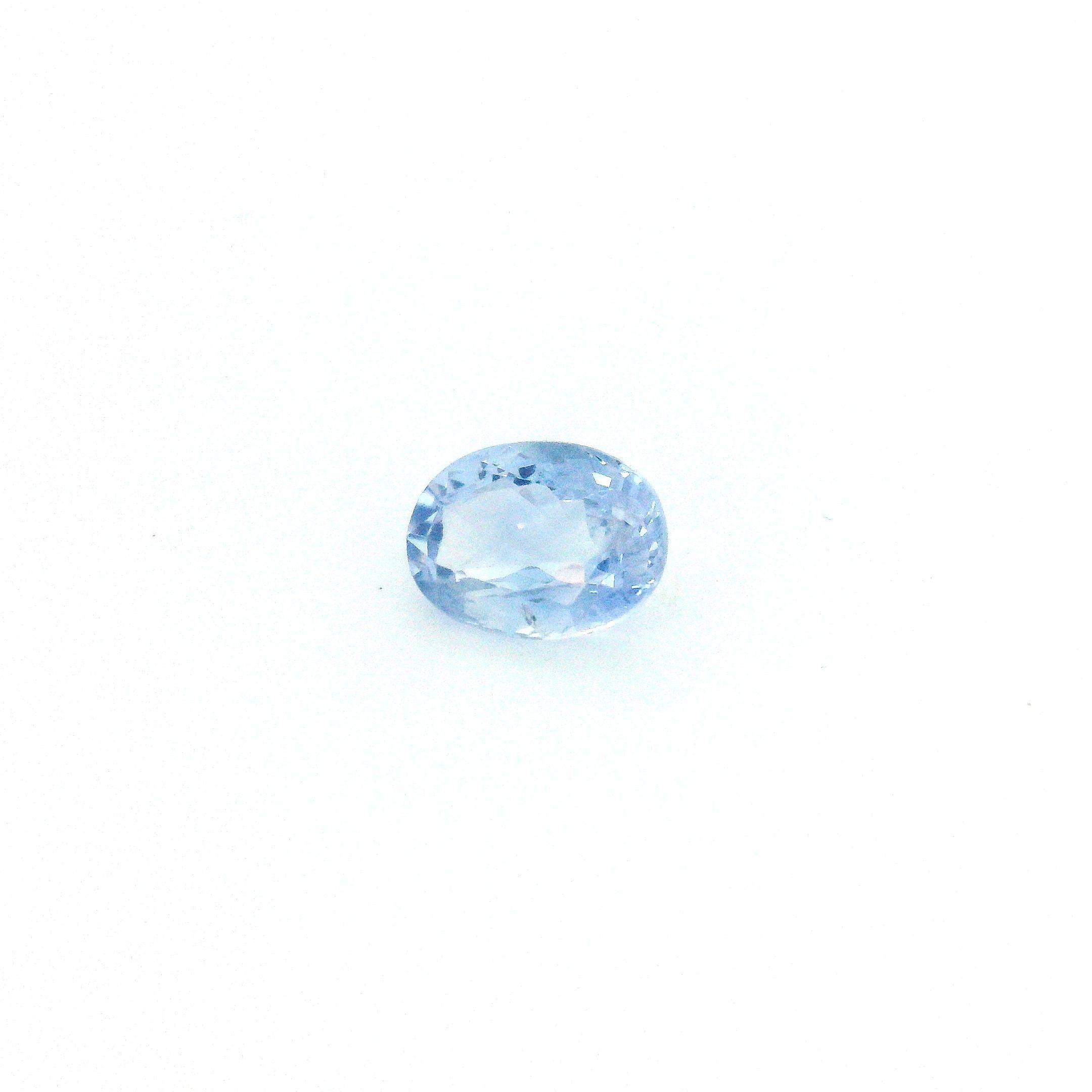 0.96 ct Oval sapphire