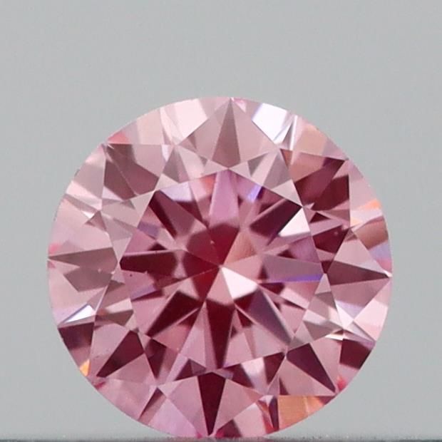 0.21 CT Fancy Intense Pink ROUND