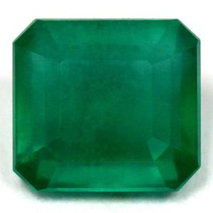 Szmaragd 1,28 ct, zielony, szlif szmaragdowy