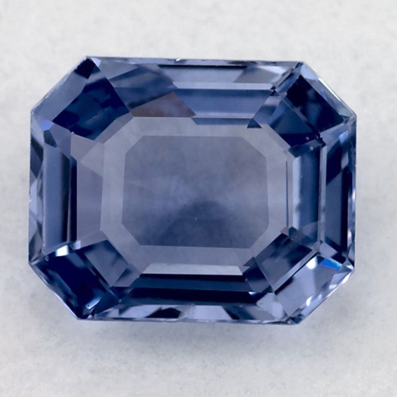 Szafir 3,00 ct, niebieski, szlif ośmiokątny