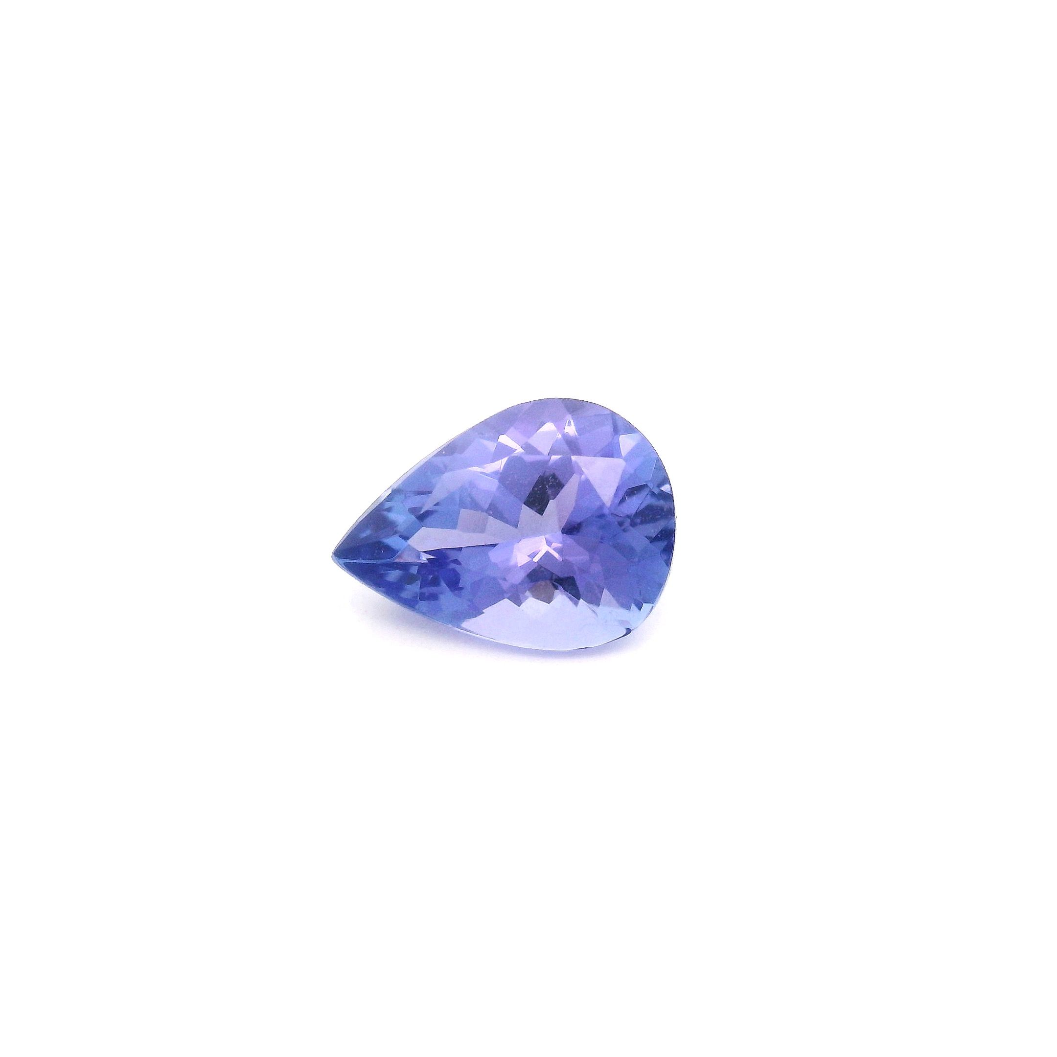 TANZANITE FACETED 1.03ct BLUE Intense EC TANZANIA HEATED