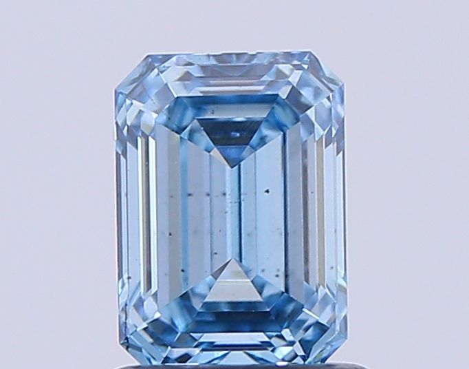 1.06 CT Fancy Vivid Blue EMERALD