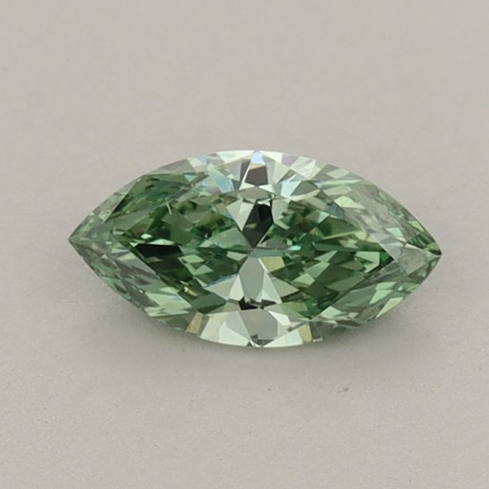 0.39 CT Fancy Vivid Green MARQUISE