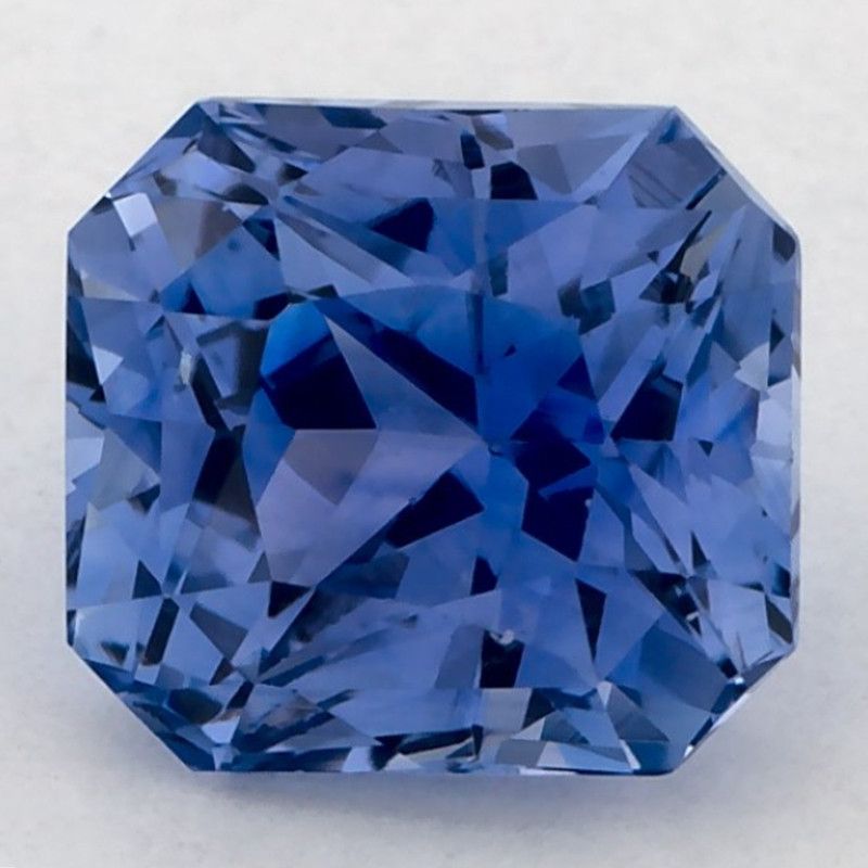 Szafir 1,86 ct, niebieski, szlif ośmiokątny