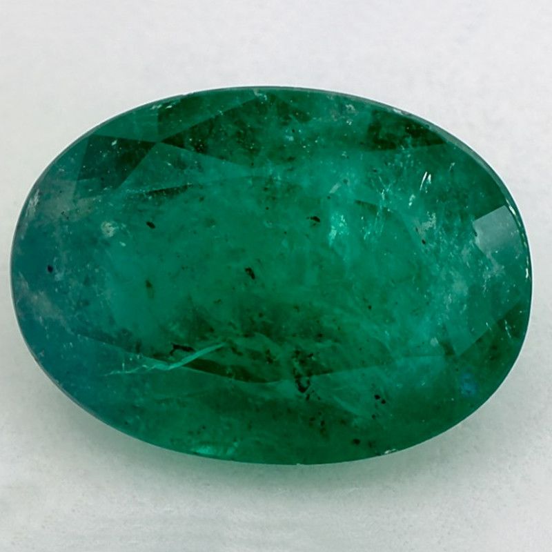 Szmaragd 5,13 ct, zielony, szlif owalny