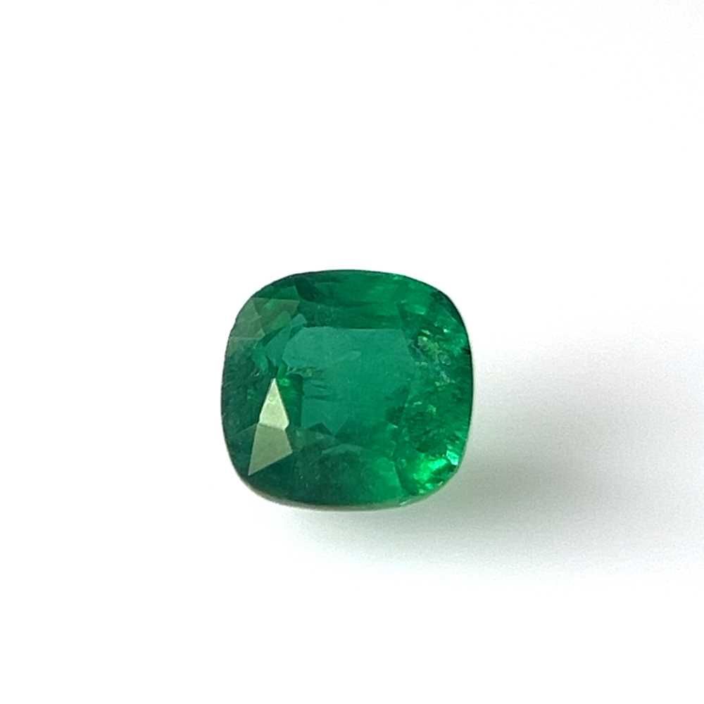 Szmaragd 2,32 ct, zielony, szlif cushion