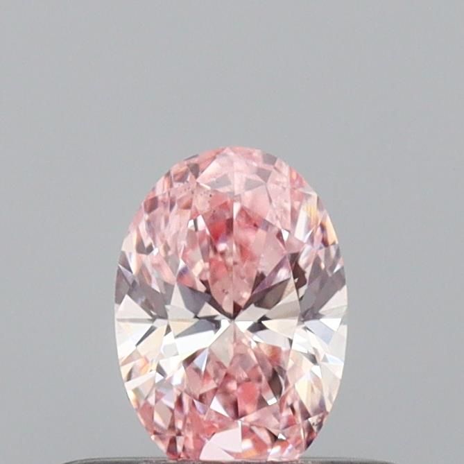 0.31 CT Fancy Intense Pink OVAL