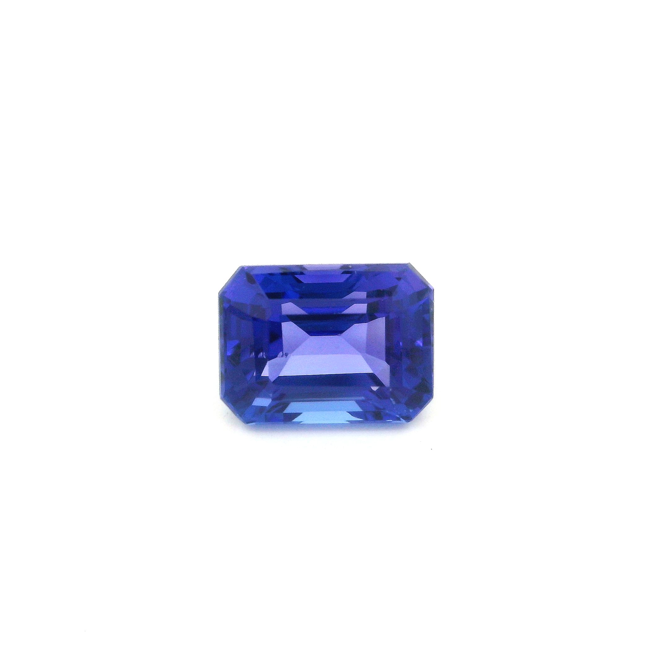 3.58 ct Octagonal Tanzanite