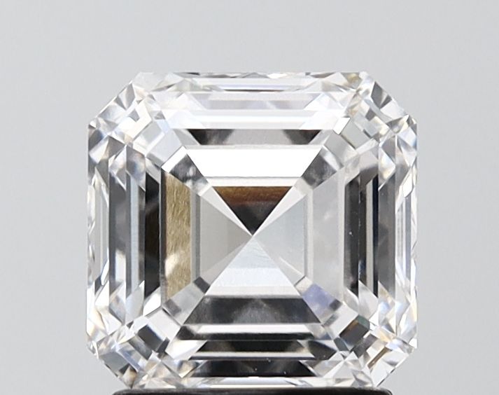 2.05 carat f VVS1 EX Cut IGI asscher diamond