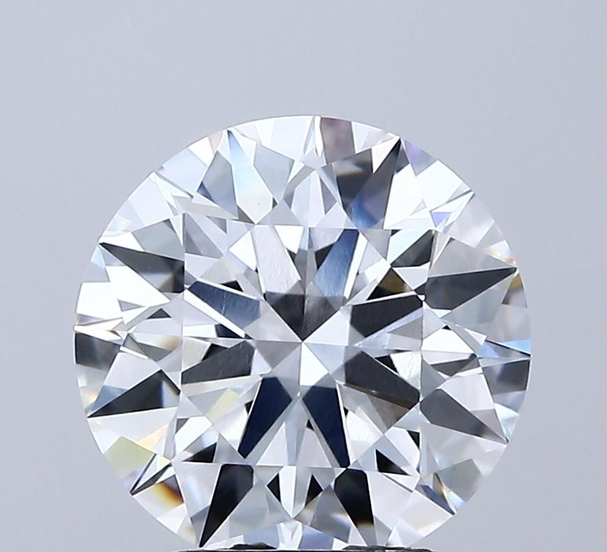 Diamant Rond 3.59 ct - Couleur E - Pureté VVS2