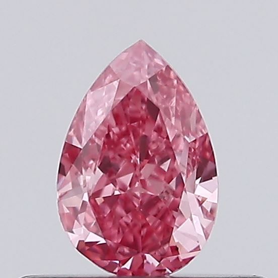 0.32 CT Fancy Vivid Pink PEAR