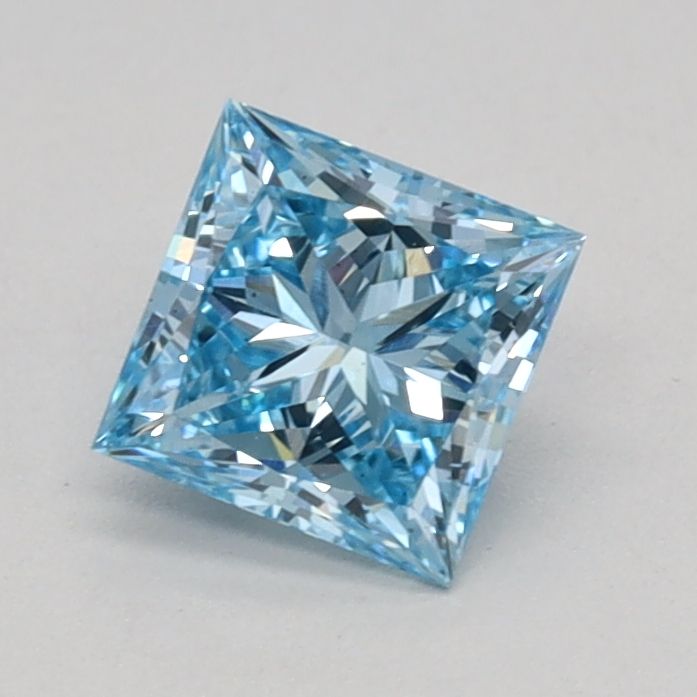 0.53 CT Fancy Vivid Blue PRINCESS