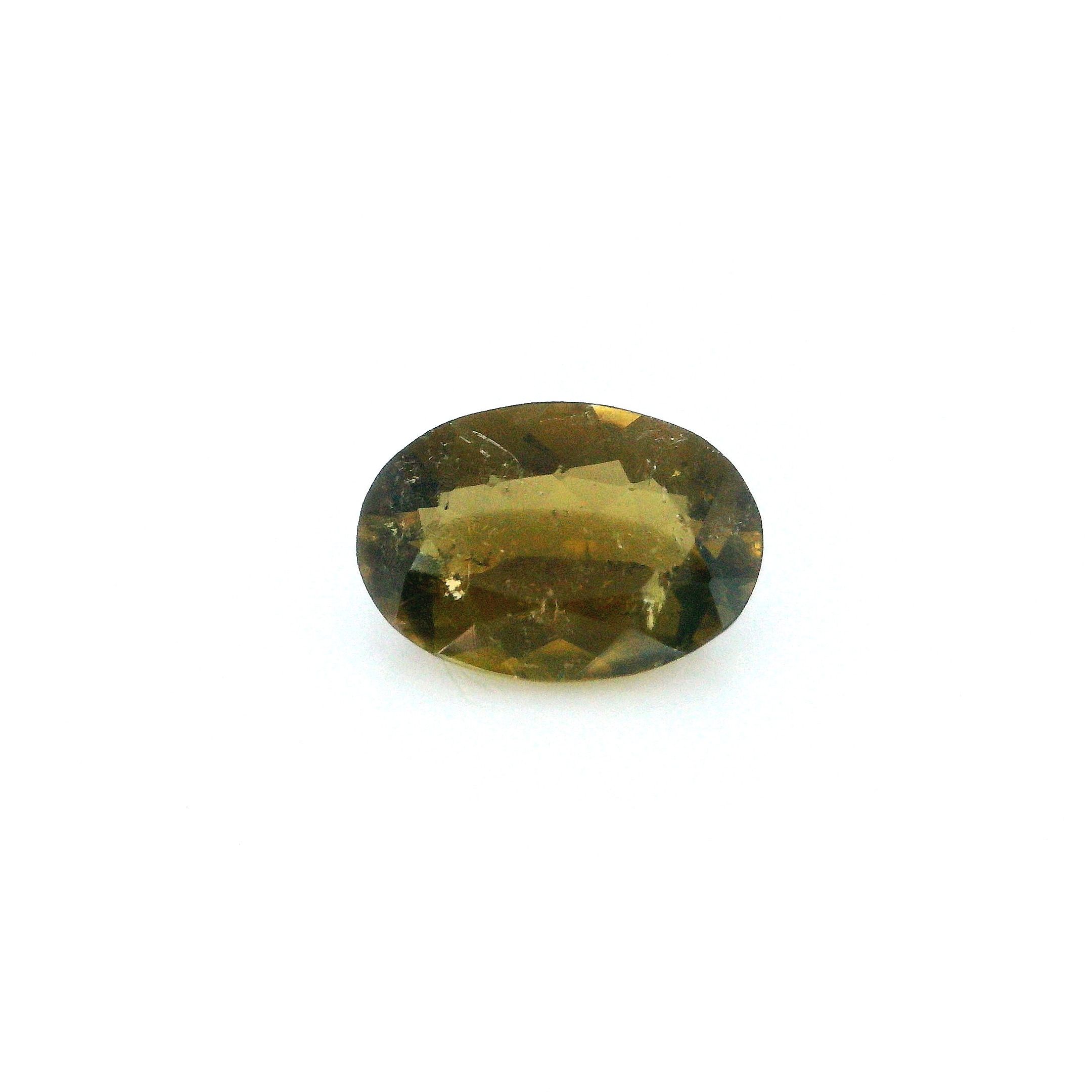 Turmalin 1,70 ct, brązowy, szlif owalny