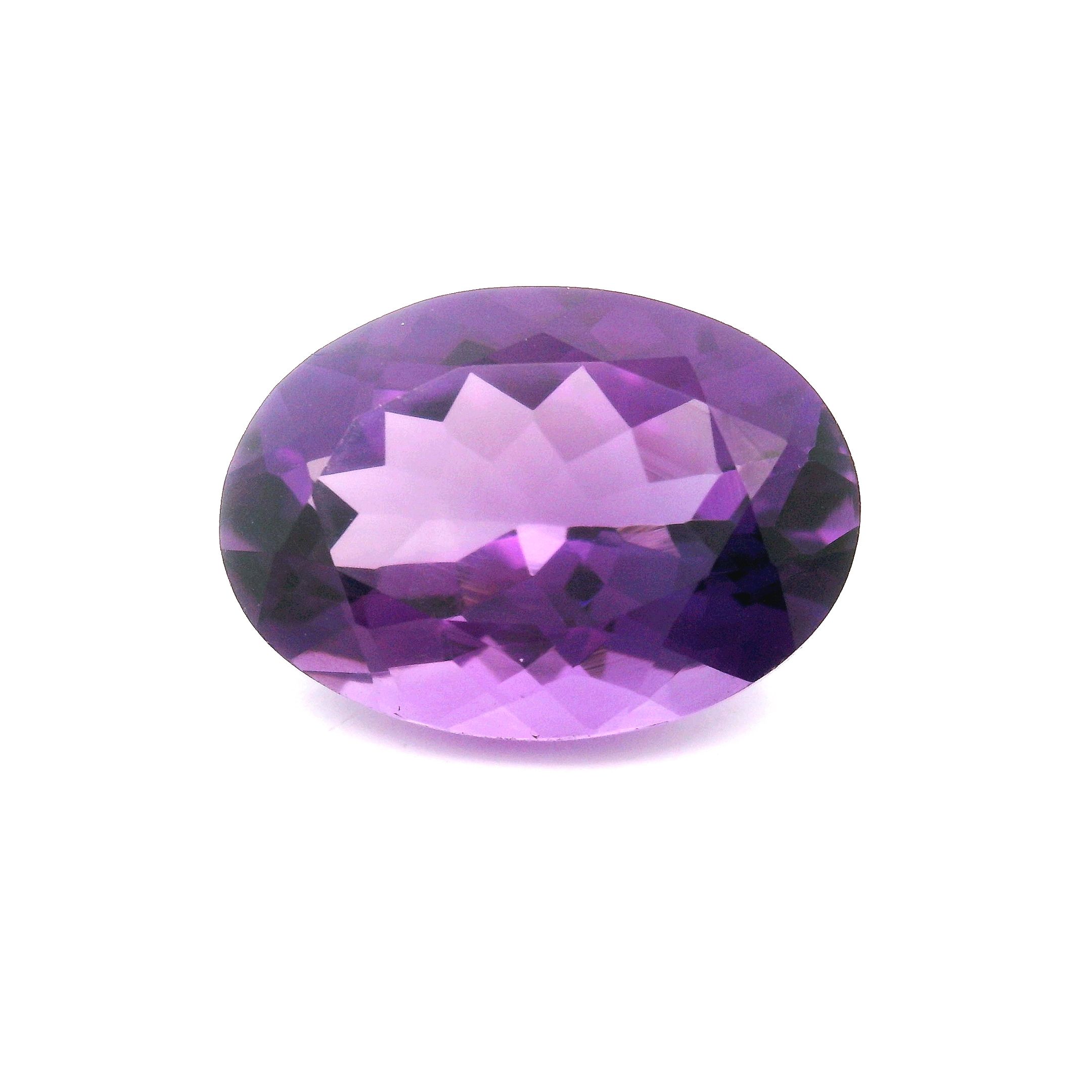 5.52 ct Oval amethyst