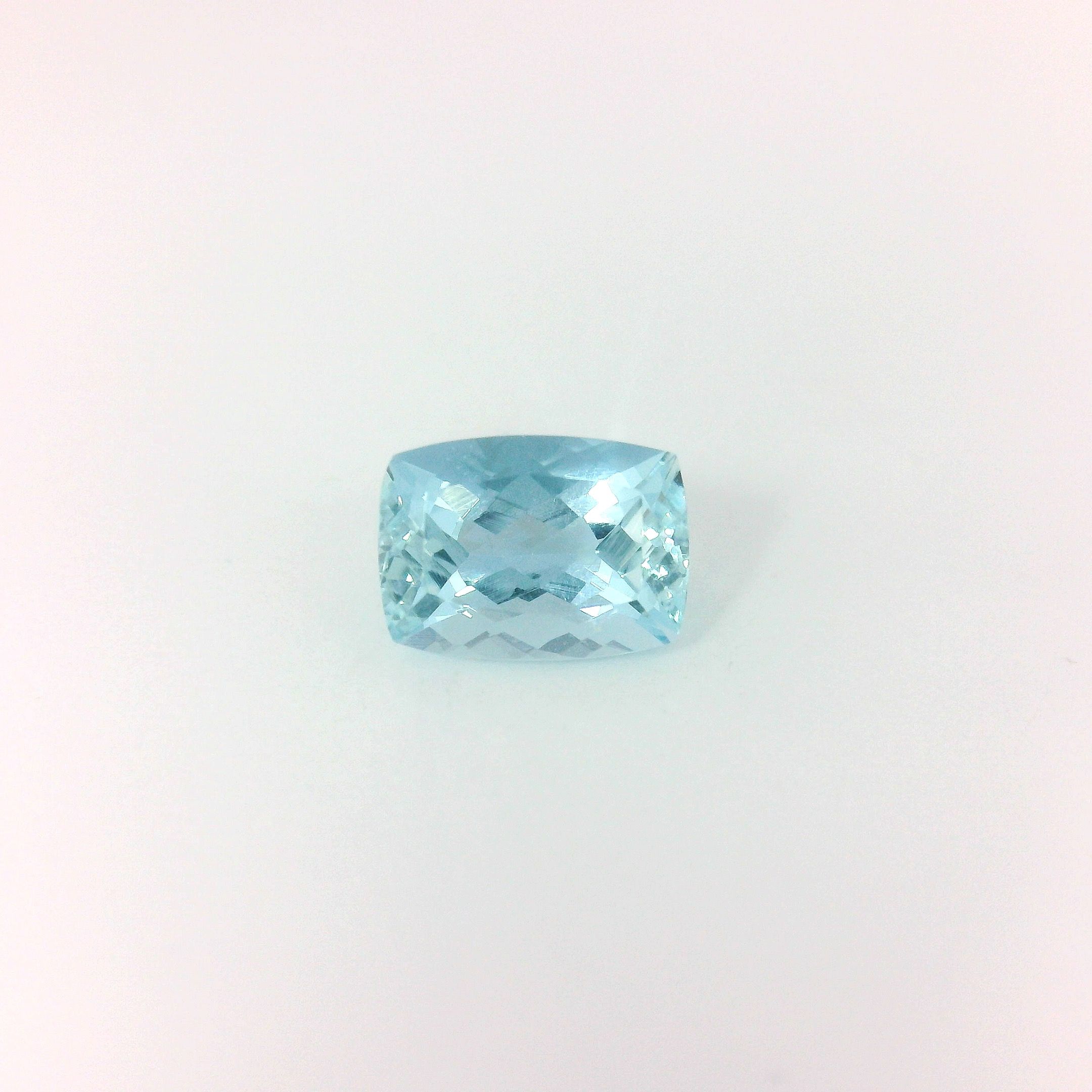 0.97 ct Cushion aquamarine
